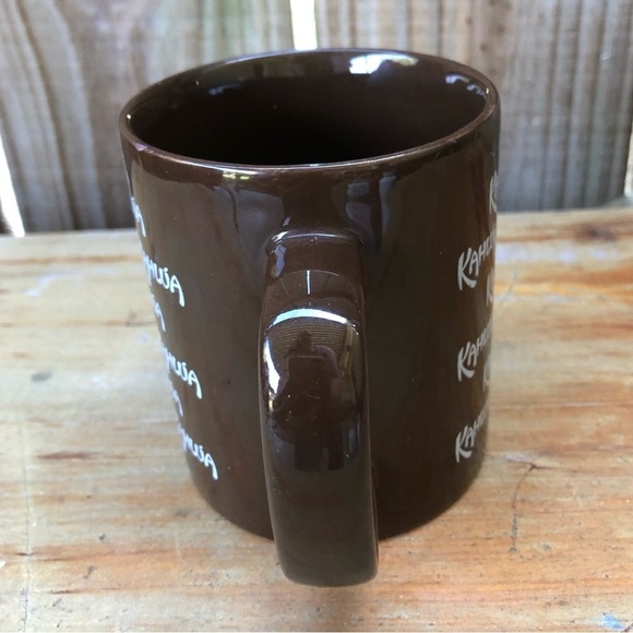 Kahlua Liqueur Brown & White Logo Mug by Kiln Craft Staffordshire England 10oz - Picture 4 of 8